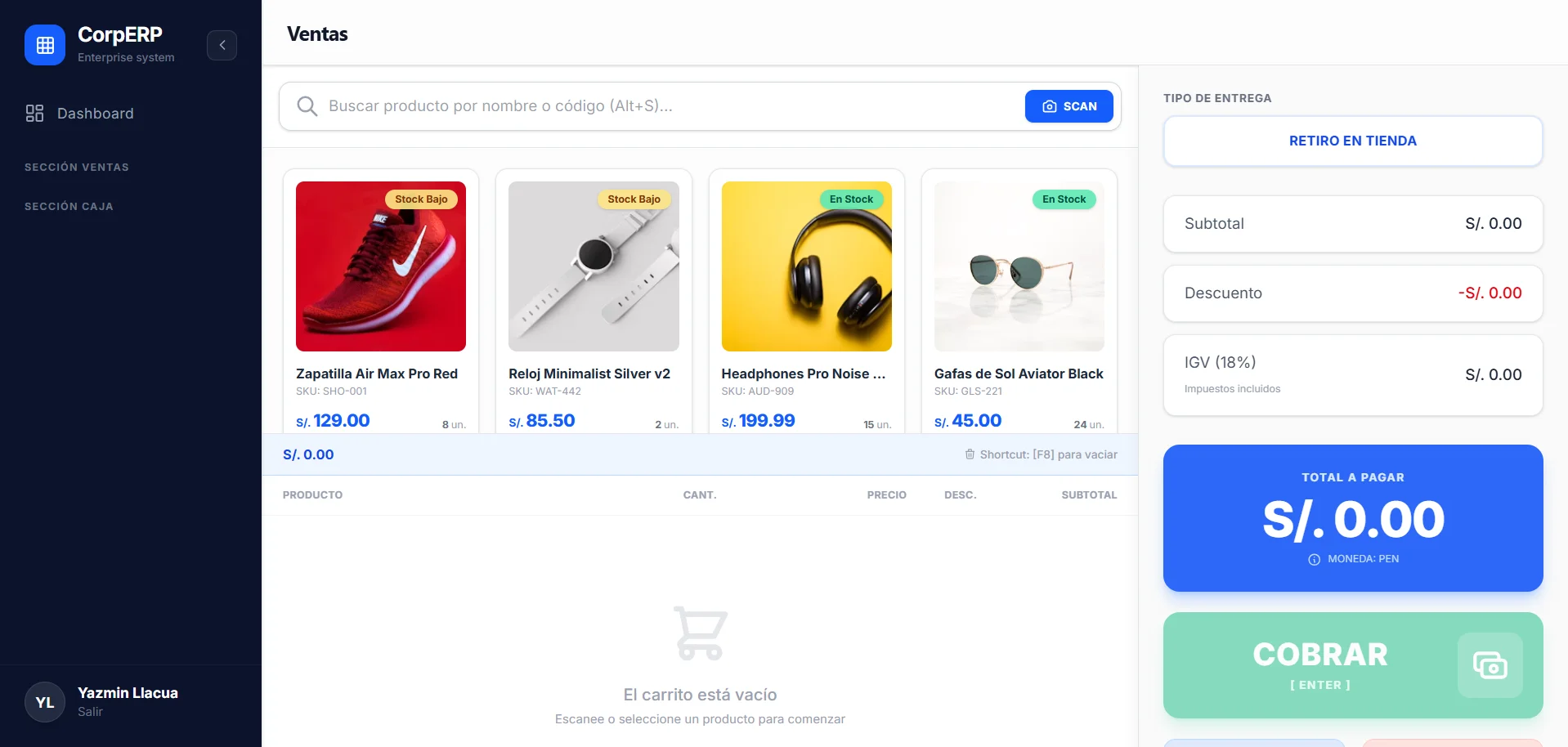 Módulo de Ventas